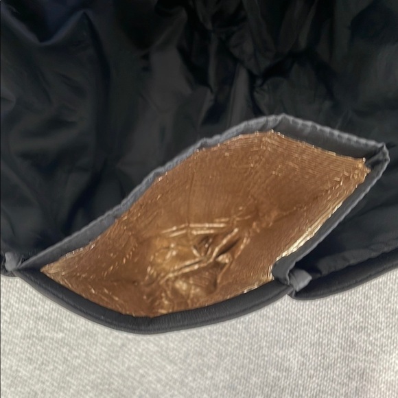 Victoria's Secret Black and Gold Tote Bag - Picture 4 of 16